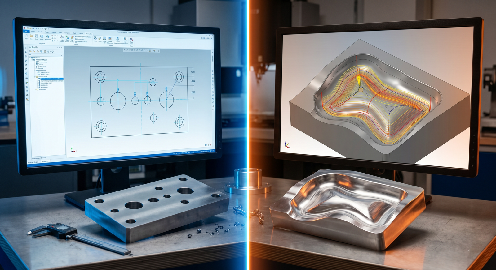 🚀 Mastercam Bundle 1: The “VMC Professional” (2D + 3D)